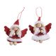 model 2 - Papusi material textil color pentru decoratiuni florale set 2 buc
