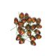 Ghinda+sarma Pentru Aranjamente Florale Set 20 Buc