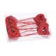 model 2 - Inimioare lemn color+gargarite pentru aranjamente florale set 24 buc