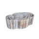 Cos Oval Lemn Pentru Aranjamente Florale Set 3 Buc