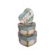 model 2 - Cutii tip inima pentru flori set 3 buc