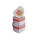 model 3 - Cutii tip inima pentru flori set 3 buc
