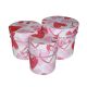 model 1 - Cutii cilindru pentru flori set 3 buc