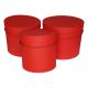 Cutii Cilindru Pentru Flori Set 3 Buc