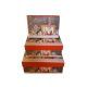 model 3 - Cutii dreptunghiulare pentru aranjamente florale set 3 buc