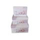 model 4 - Cutii dreptunghiulare pentru flori set 3 buc