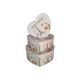 model 8 - Cutii tip inima pentru flori set 3 buc
