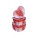 model 9 - Cutii tip inima pentru flori set 3 buc