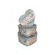 model 10 - Cutii tip inima pentru flori set 3 buc