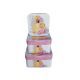 model 4 - Cutii patrate pentru flori set 3 buc
