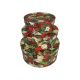 model 13 - Cutii rotunde pentru flori set 3 buc