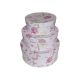 model 22 - Cutii rotunde pentru flori set 3 buc