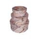 model 23 - Cutii rotunde pentru flori set 3 buc