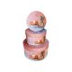 model 2 - Cutii rotunde pentru flori set 3 buc