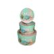 model 3 - Cutii rotunde pentru flori set 3 buc