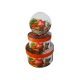 model 8 - Cutii rotunde pentru flori set 3 buc