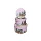 model 11 - Cutii rotunde pentru flori set 3 buc