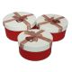 model 4 - Cutii rotunde pentru flori set 3 buc