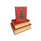 model 1 - Cutii tip carte model craciun pentru aranjamente florale set 3 buc