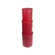 model 1 - Cutii tip cilindru pentru flori set 3 buc