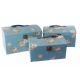 Cutii Tip Cufar Pentru Flori Set 3 Buc