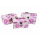 model 7 - Cutii tip cufar pentru flori set 3 buc