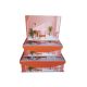 model 2 - Cutii tip geamantan pentru flori set 3 buc