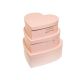 model 4 - Cutii tip inima pentru aranjamente florale set 3 buc