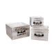 model 1 - Ladite FLOWERS & GARDEN pentru aranjamente florale set 3 buc
