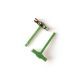 verde - Cocarde pentru floristica set 50 buc