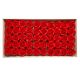 rosu - Trandafiri sapun pentru aranjamente florale set 50 buc
