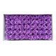 mov mediu - Trandafiri sapun pentru aranjamente florale set 50 buc