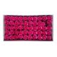 ciclam inchis - Trandafiri sapun pentru aranjamente florale set 50 buc