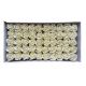 crem - Trandafiri sapun pentru aranjamente florale set 50 buc