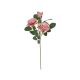 model 6 - Trandafir artificial 2 flori+2 boboci pentru aranjamente florale