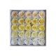 mix 1 - Trandafiri sapun 6 cm pentru aranjamente florale set 25 buc