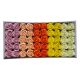 mix 3 - Trandafiri sapun mix color pentru aranjamente florale set 50 buc