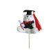 model 1 - Ursulet plus+toca+bat pentru decoratiuni florale