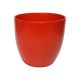 rosu - Vas ceramica pentru aranjamente florale