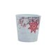 model 1 - Vas ceramica model craciun pentru aranjamente florale