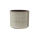 model 1 - Vas ceramica rotund model romb pentru aranjamente florale