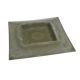 model 1 - Vas plastic patrat color pentru decoratiuni florale